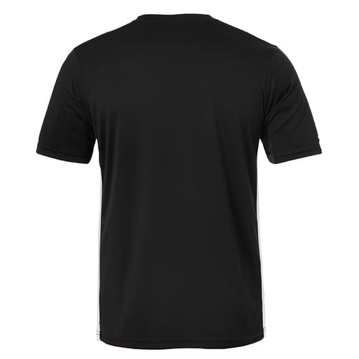 Camiseta básica de manga curta preta/branca Uhlsport
