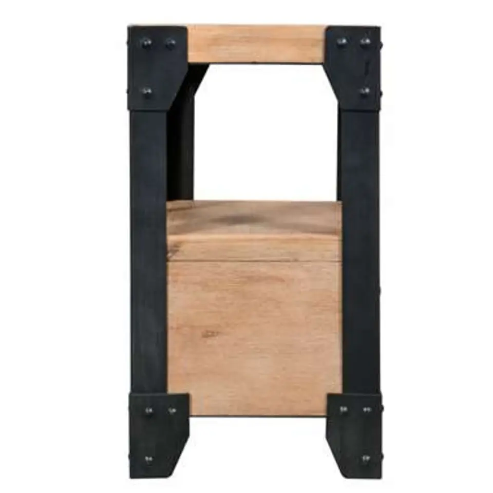 vidaXL - Nachtkast - Bruin - Hout - 2 stuks
