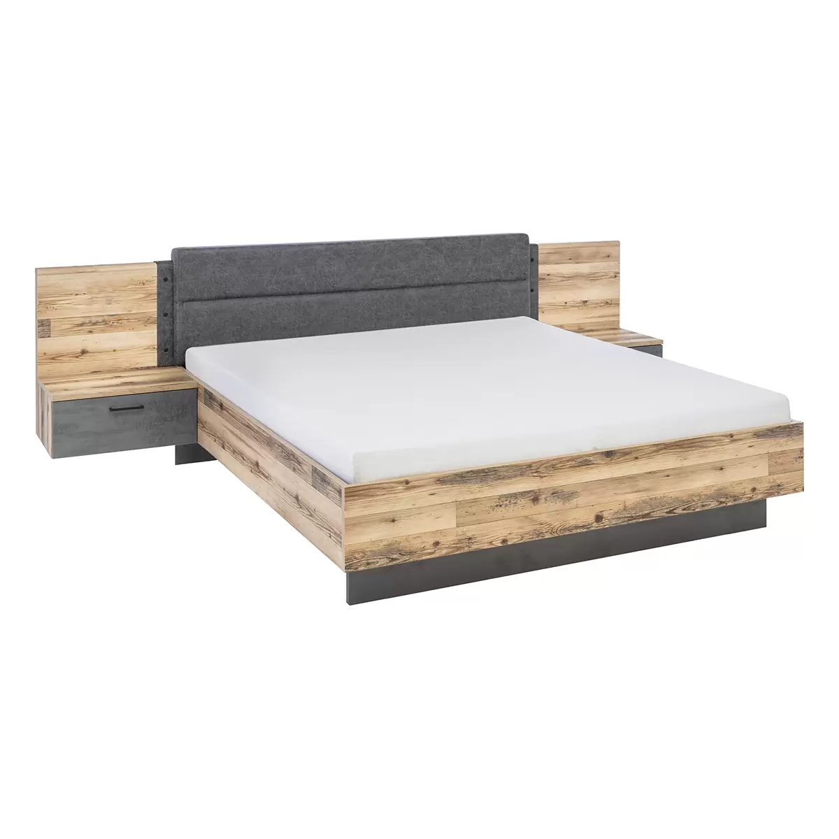 Bettanlage Alicante 180 x 200 graphit,braun