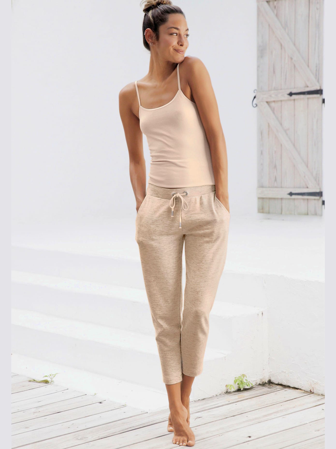 Pantalon détente pantalon de survêtement longueur 7/8