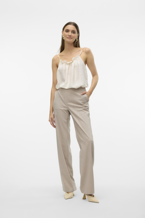 Vero Moda beige dames broek