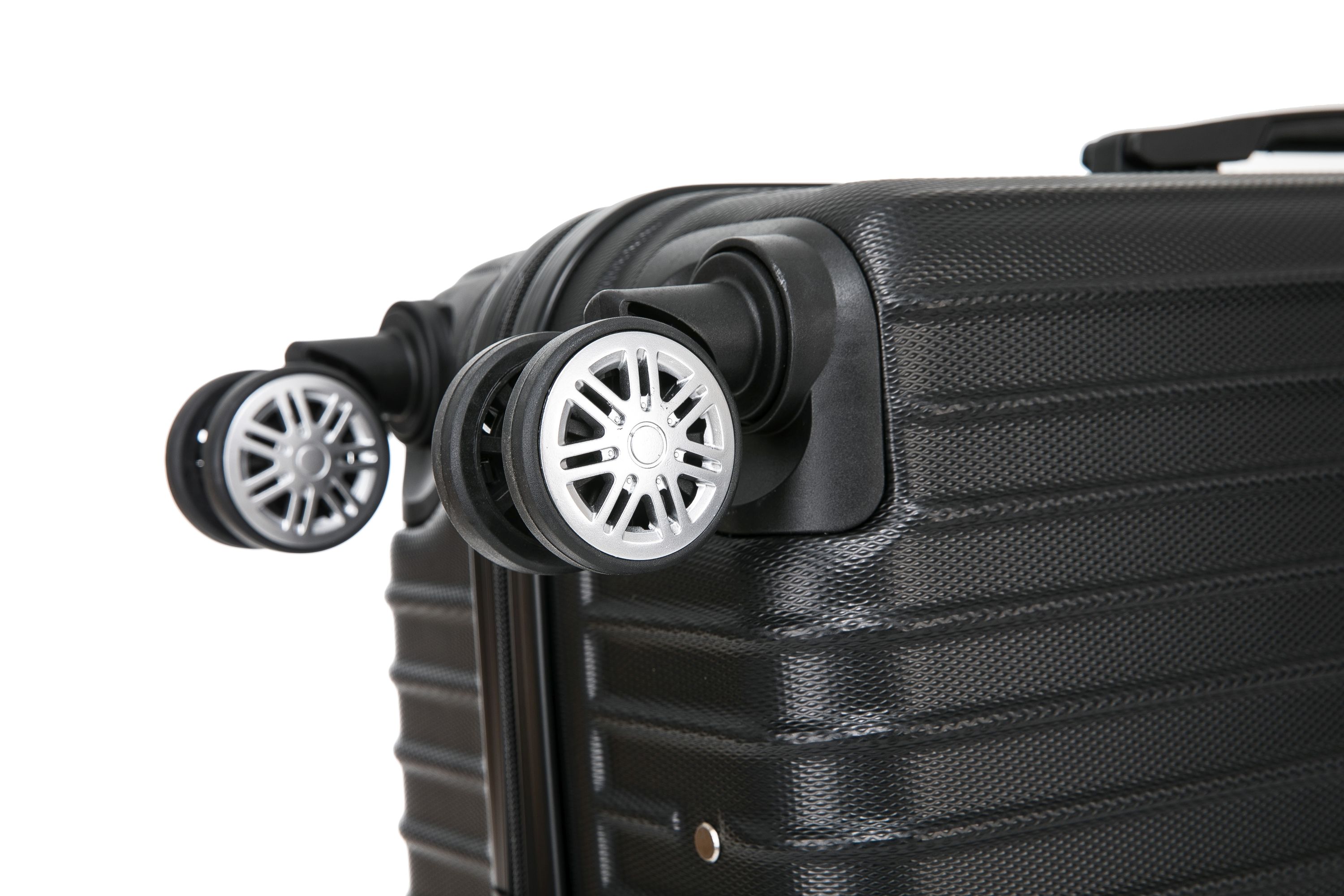 Reisekoffer Hartschalenkoffer LINN 5er Set schwarz