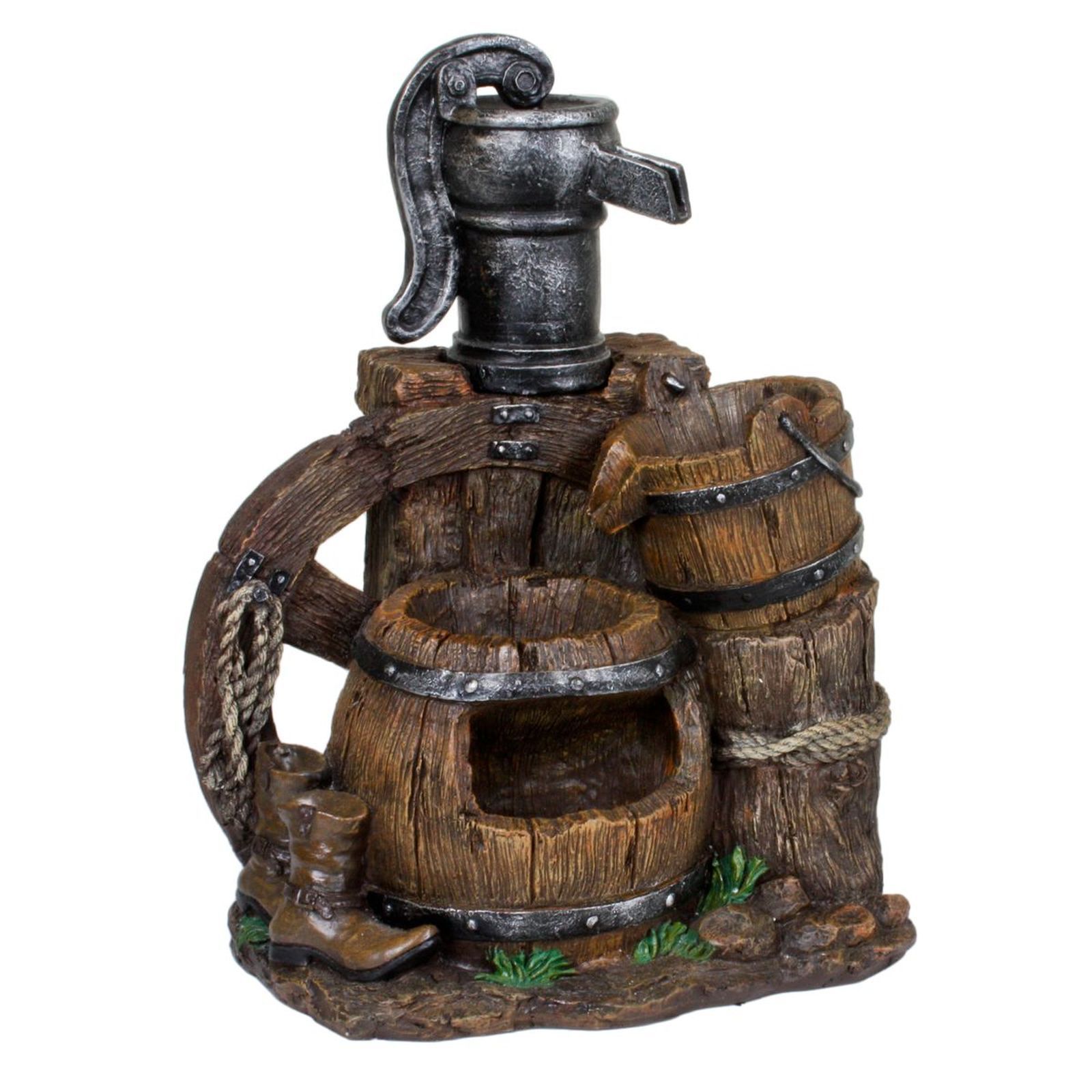 Brunnen NEREUS - braun-grau - 61 cm hoch
