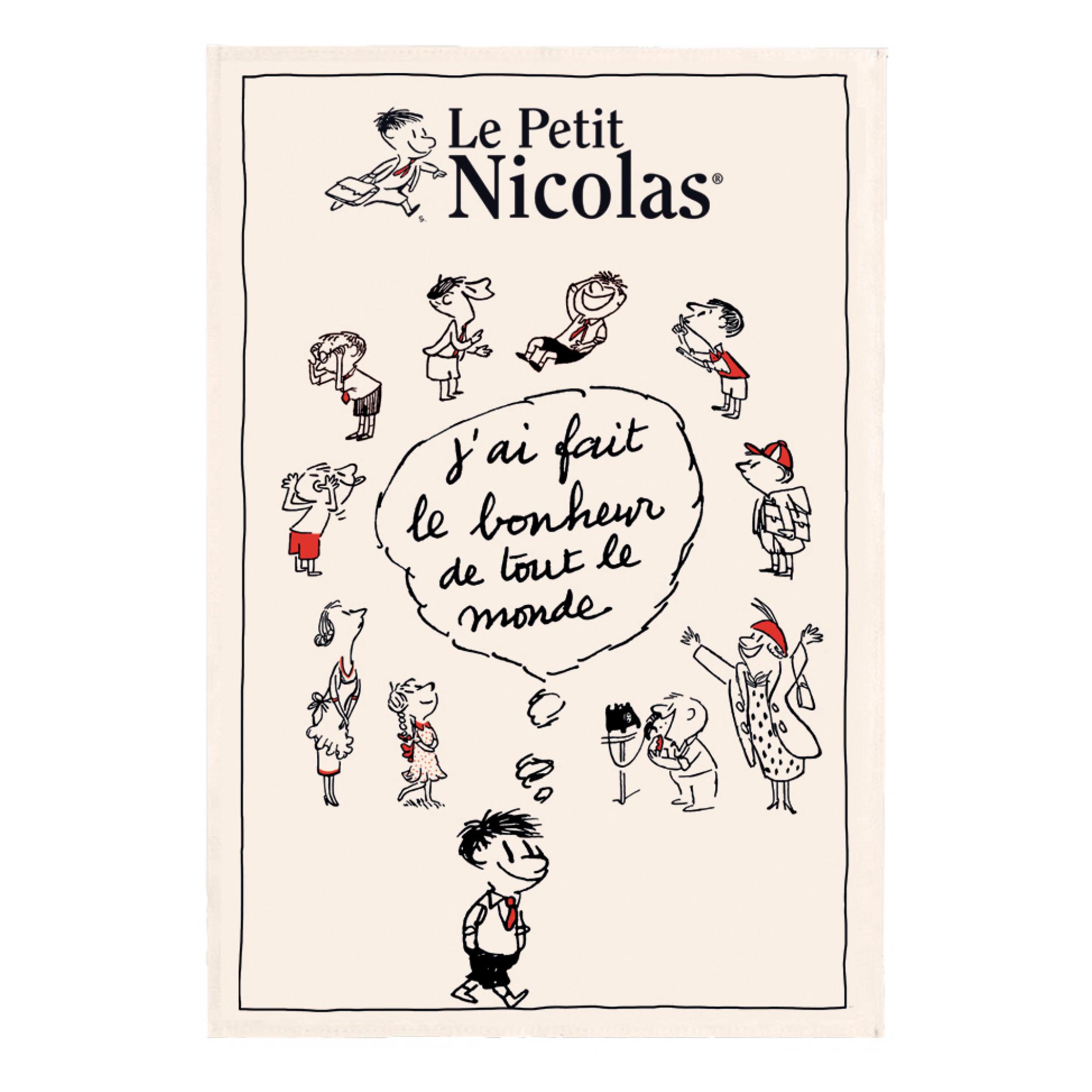 Torchon petit nicolas le bonheur