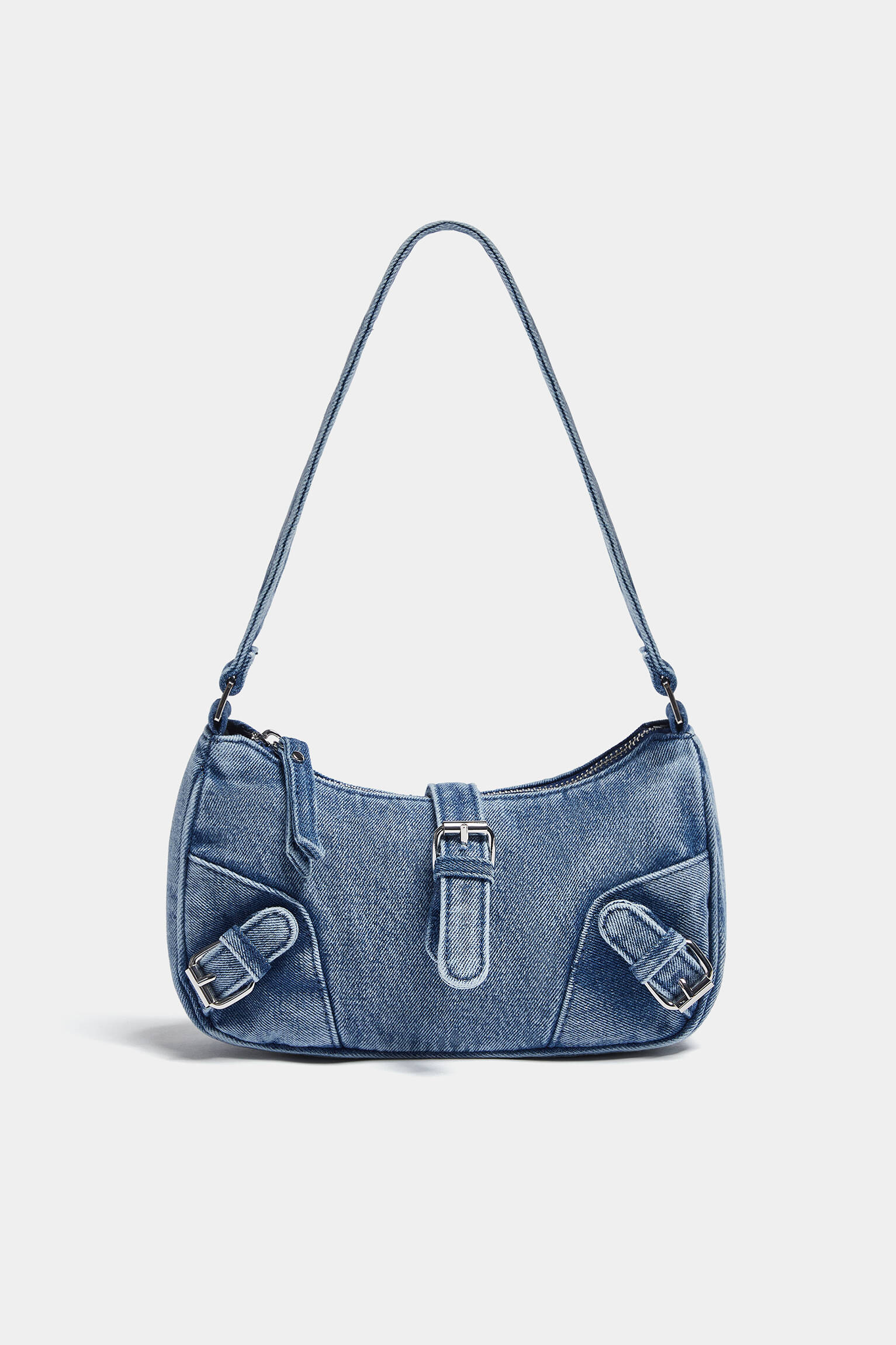 Bolsa de ombro jeans - Jeans