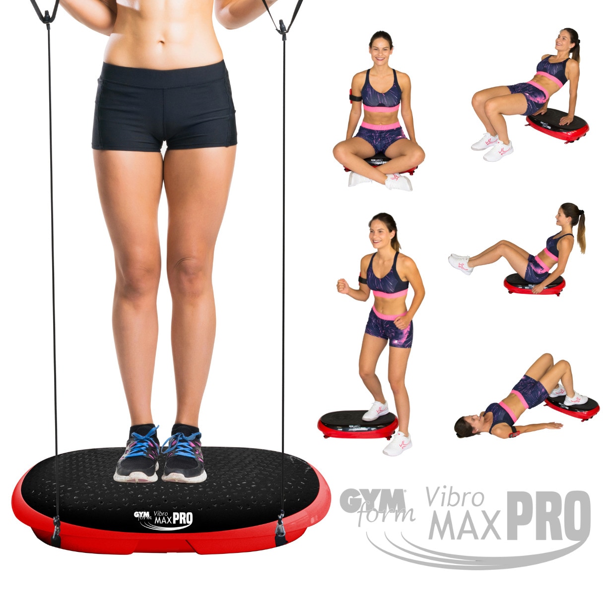 Gymform® Vibrationsplatte 3d Fitness Ganzkörper VibroMax Pro