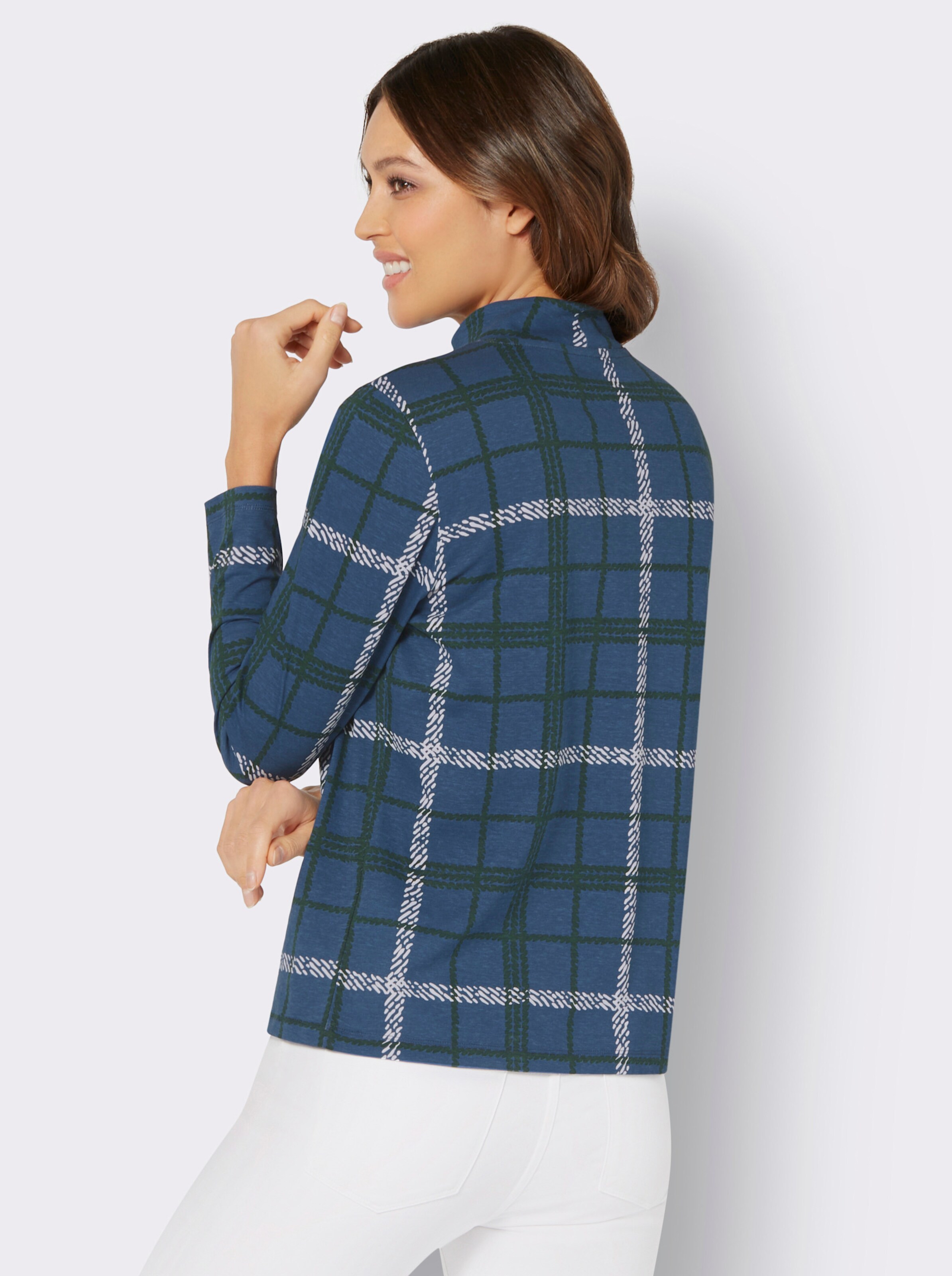 Stehkragenshirt