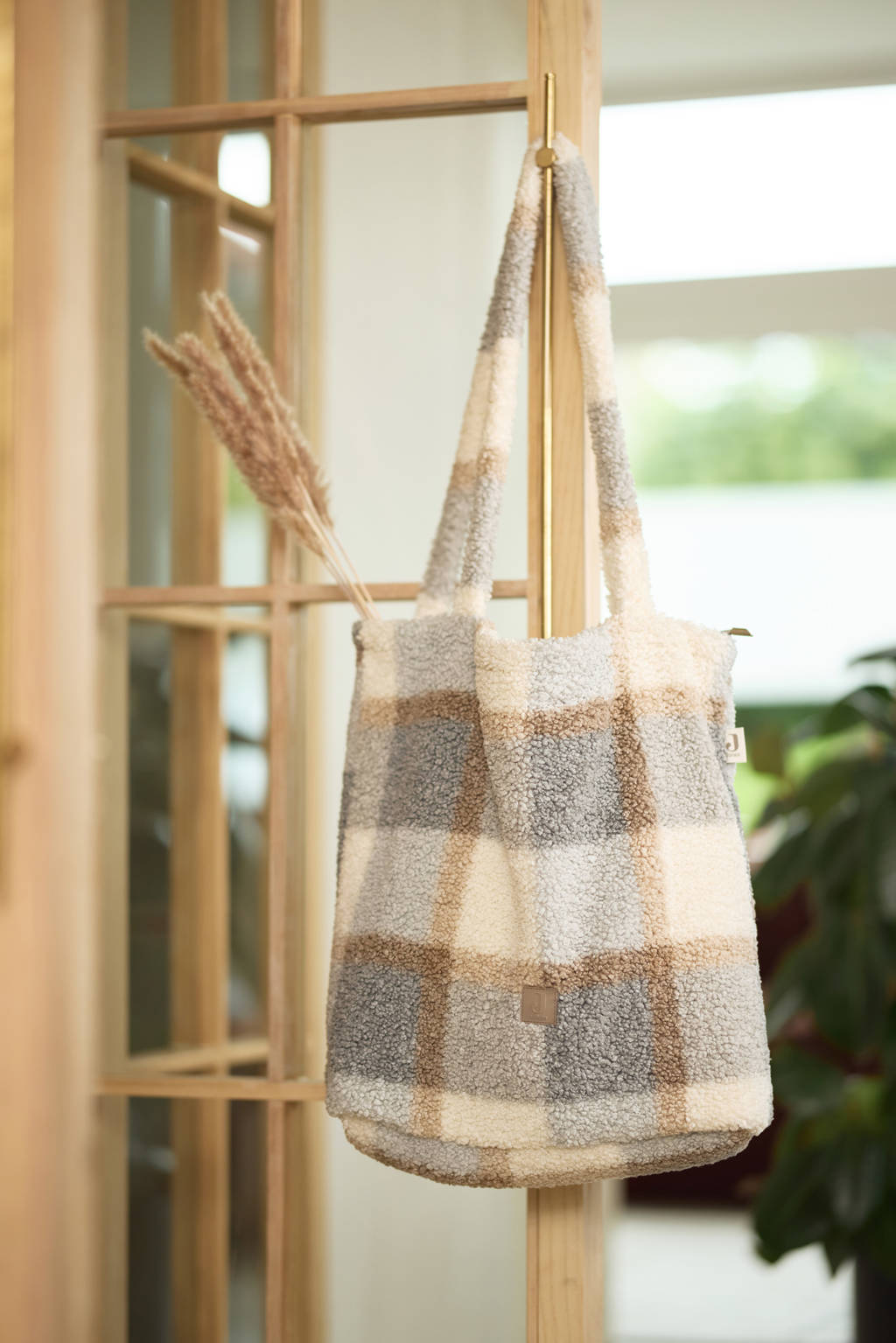 luiertas Shopper Check - Boucle