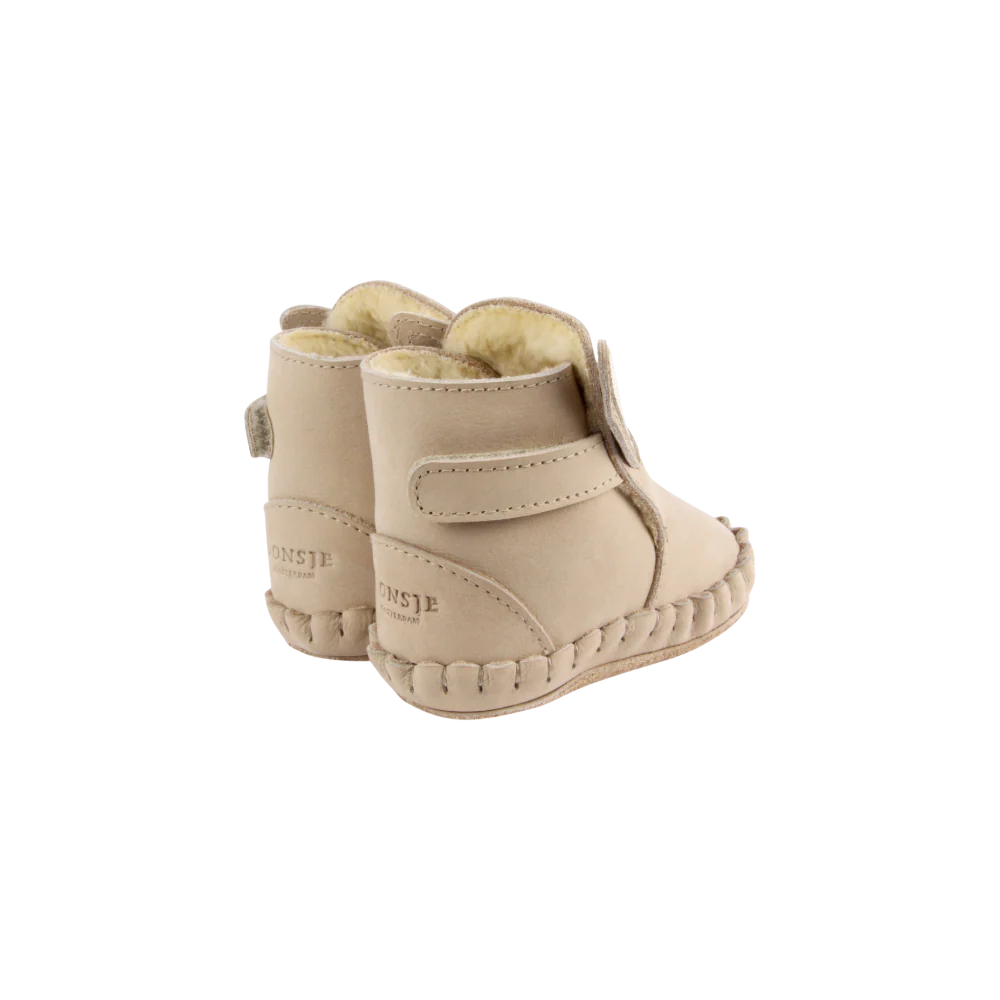 Kapi Classic Booties | Bunny | Taupe Nubuck