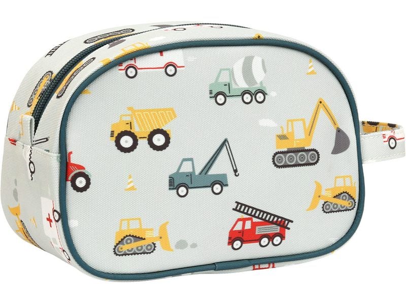 A Little Lovely Company Necessaire Fahrzeuge Mehrfarbig Kulturbeutel im herzigen Design