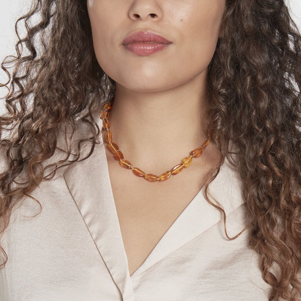 Collier Cososus Ambre