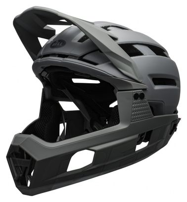 Casque avec Mentonnière Amovible BELL Super Air R Mips Gris