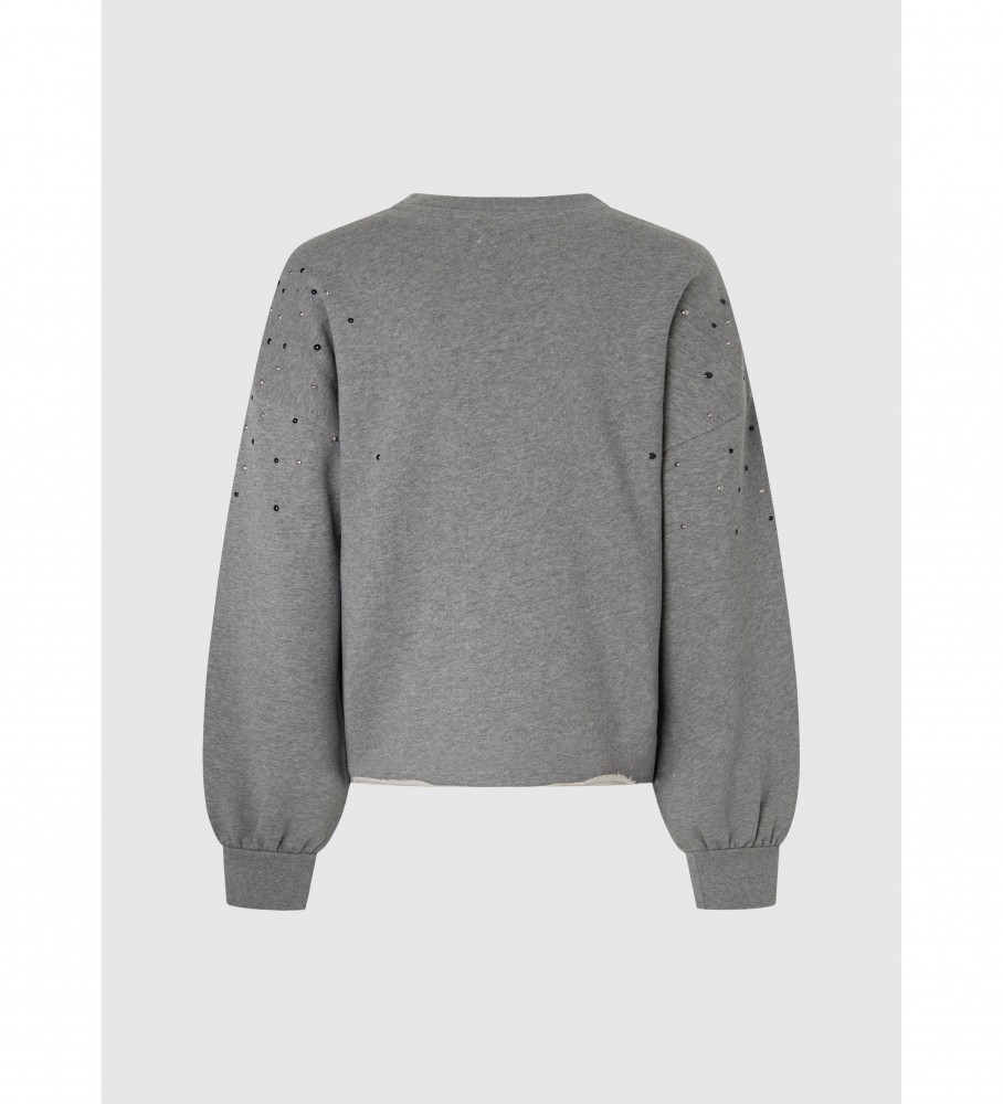 Moletom cinza Caroline da Pepe Jeans