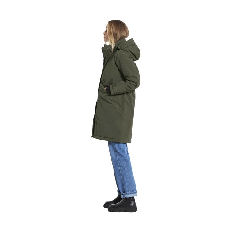 Didriksons Josefine Parka Women Deep Green