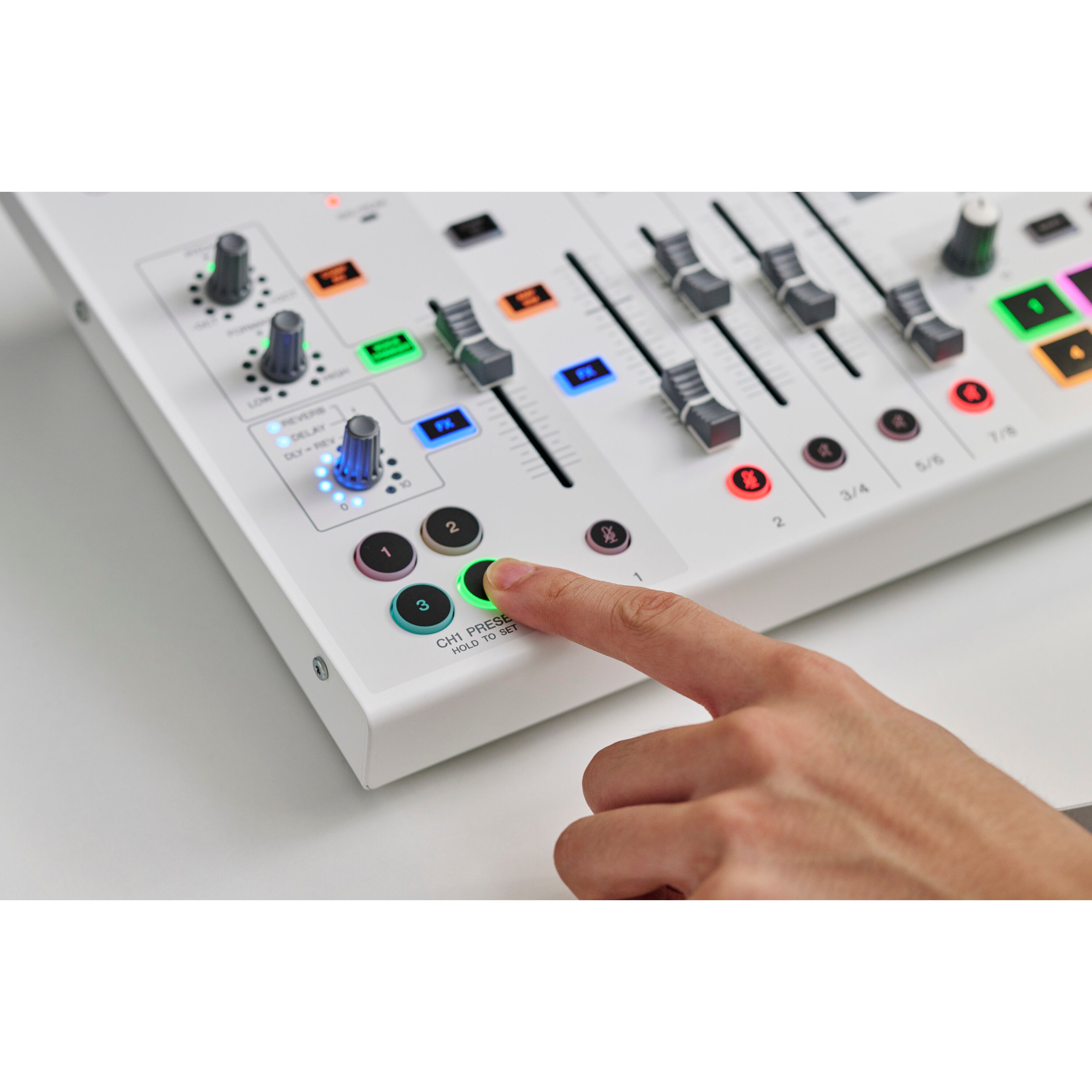 Yamaha AG08 White streaming station