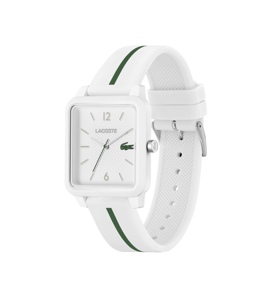 Relógio analógico Lacoste 12.12 Studio branco