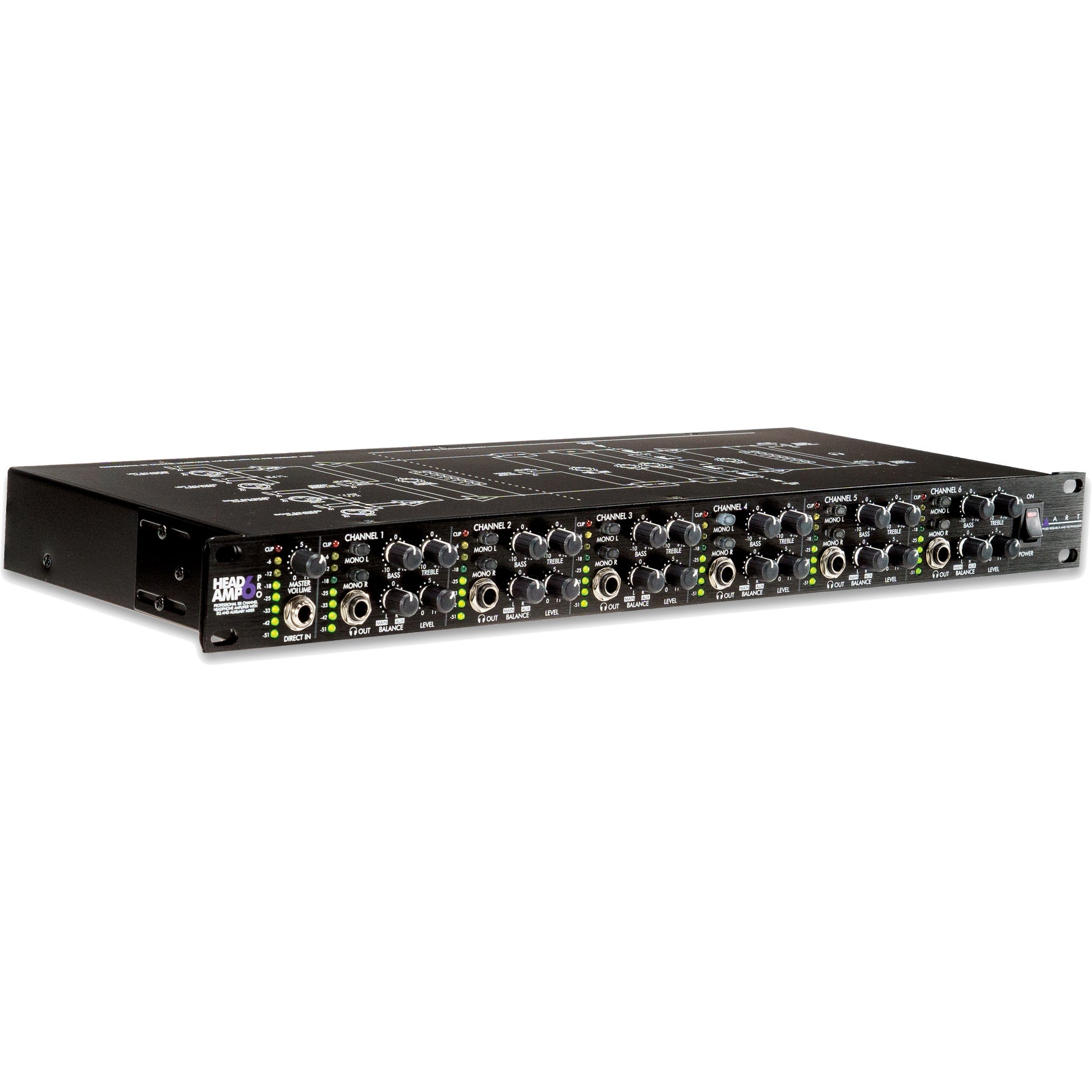 ART HeadAmp 6 Pro hoofdtelefoon versterker