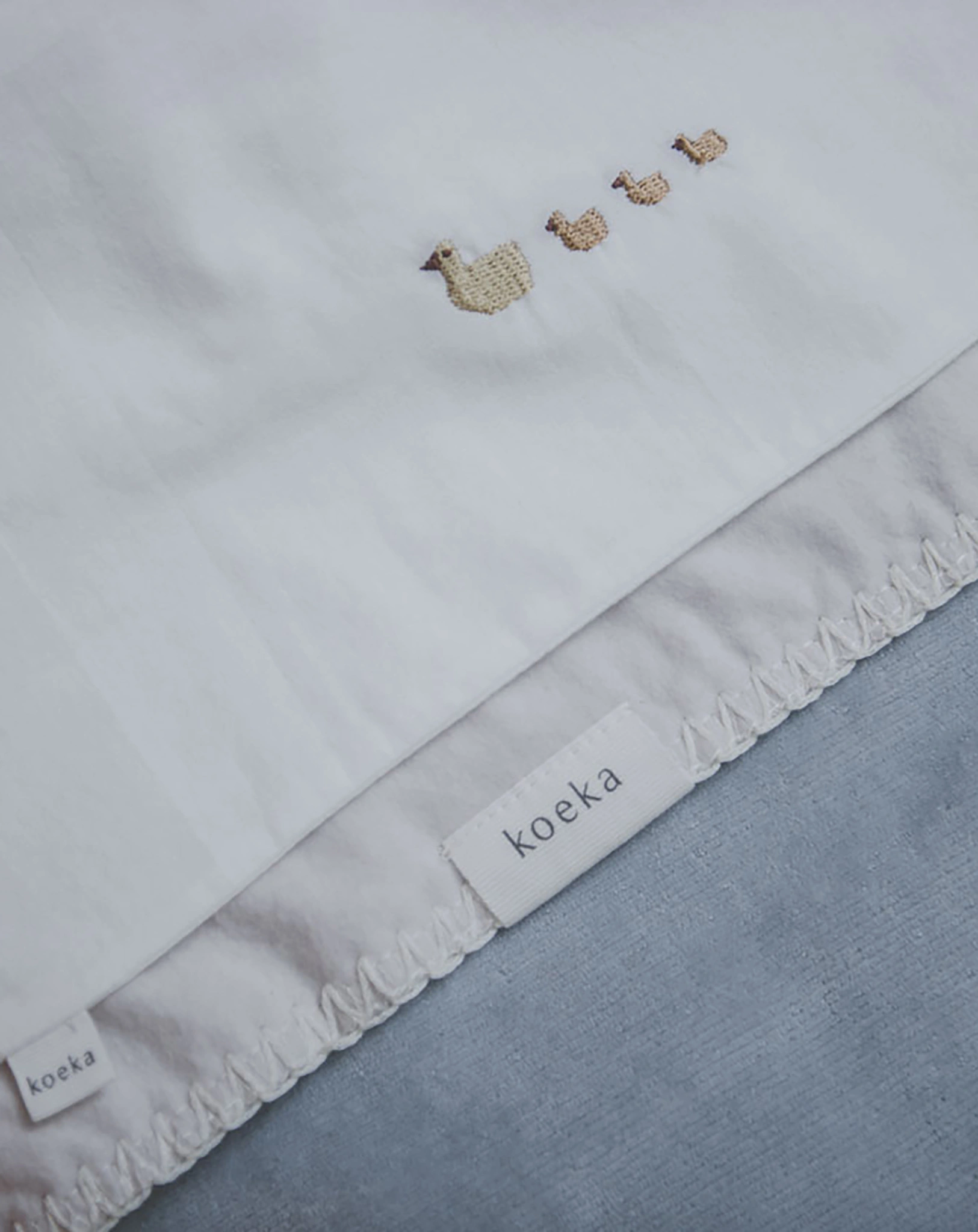 Flanell-Babydecke ODDI (75x100) in wave