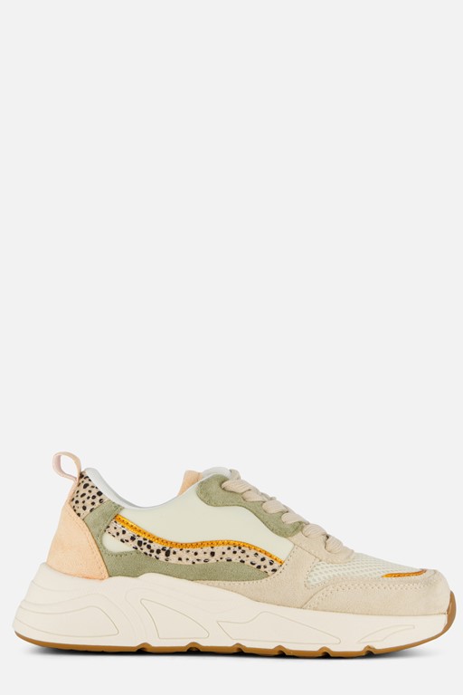 Ann Rocks Sneakers wit Synthetisch