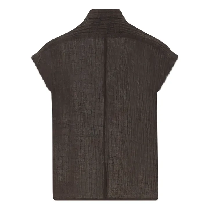 Masscob Blouse Grove Lin | Noir