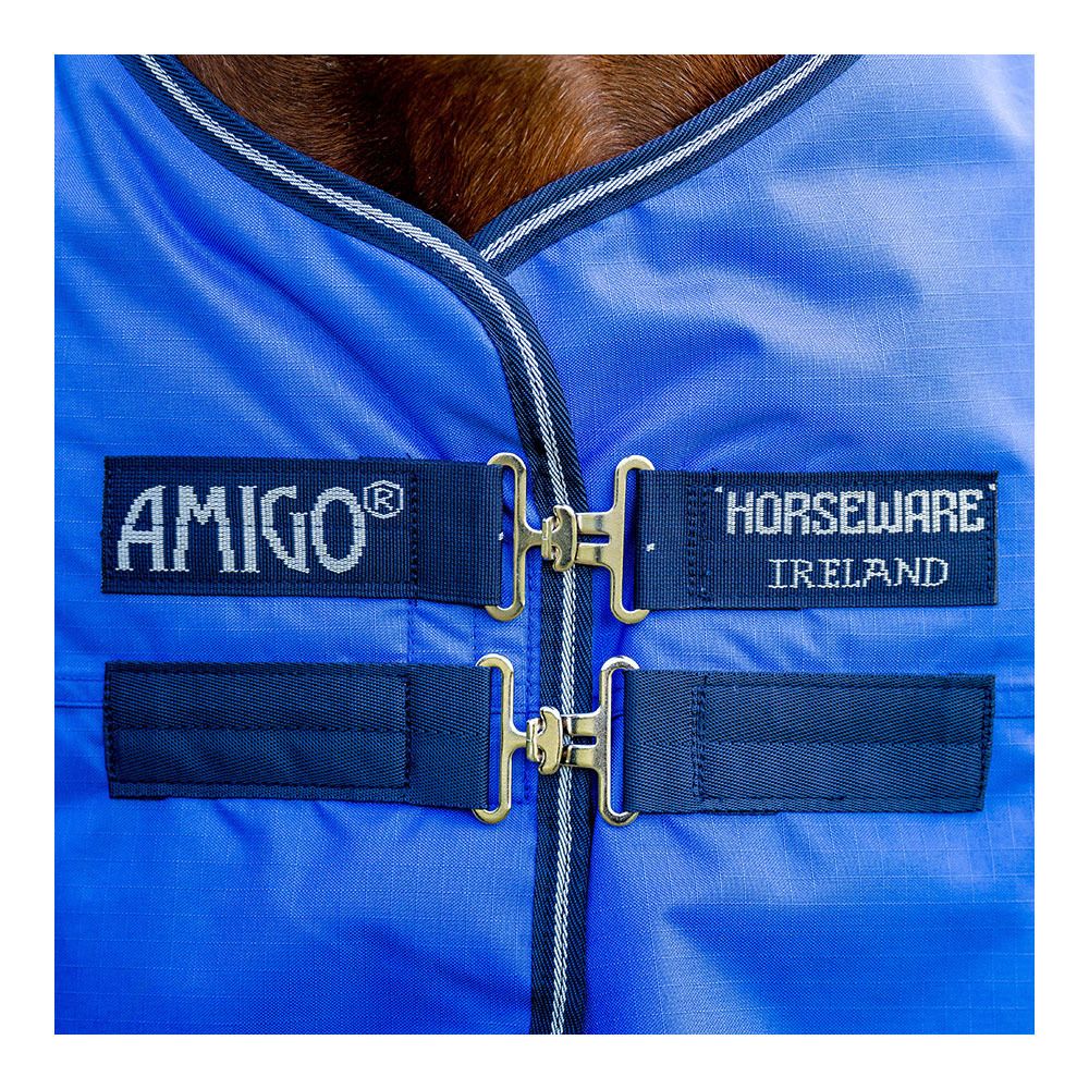 Horseware AMIGO HERO PLUS 600D 100G - Couverture paddock blue/navy