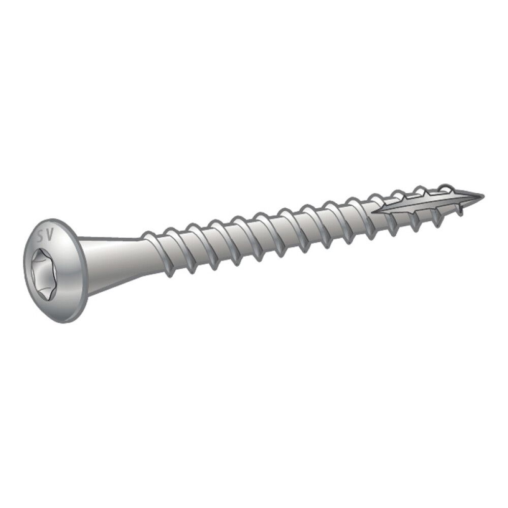 TAKRENNESKRUE ESSVE 4,8X35MM SVART 250STK/PK