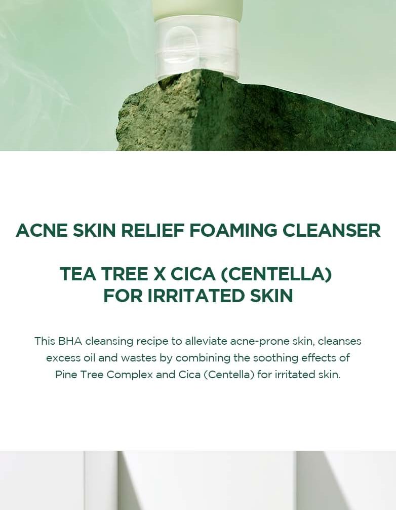 SKIN 1004 - Madagascar Centella Tea-trica BHA-schuim