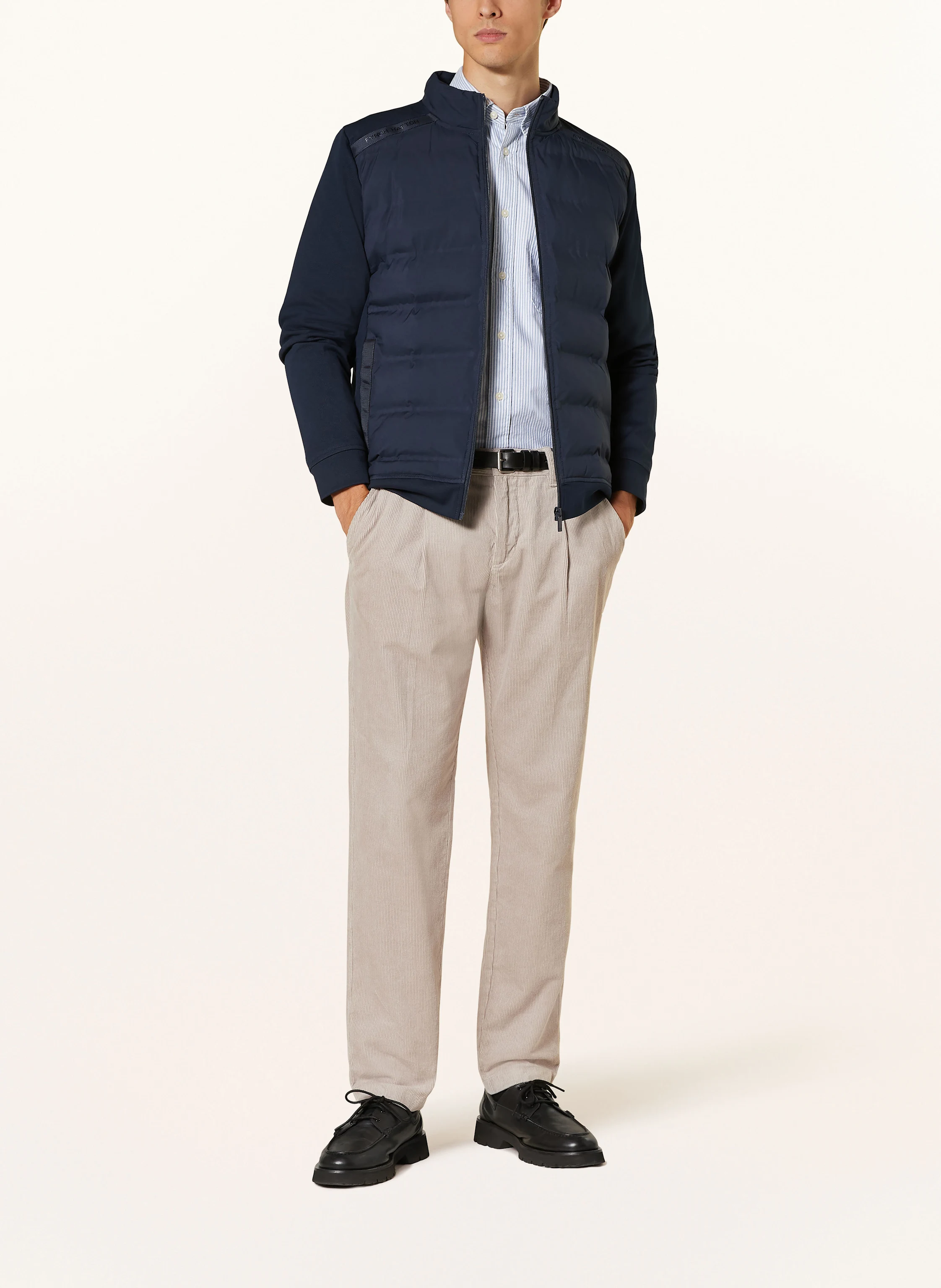 FYNCH-HATTON Steppjacke im Materialmix
