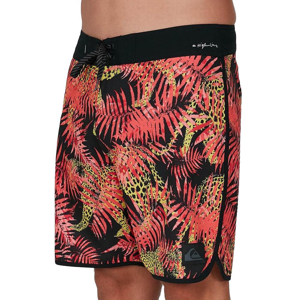 Quiksilver Short de bain Noir/Rose Homme Quiksilver Mosc