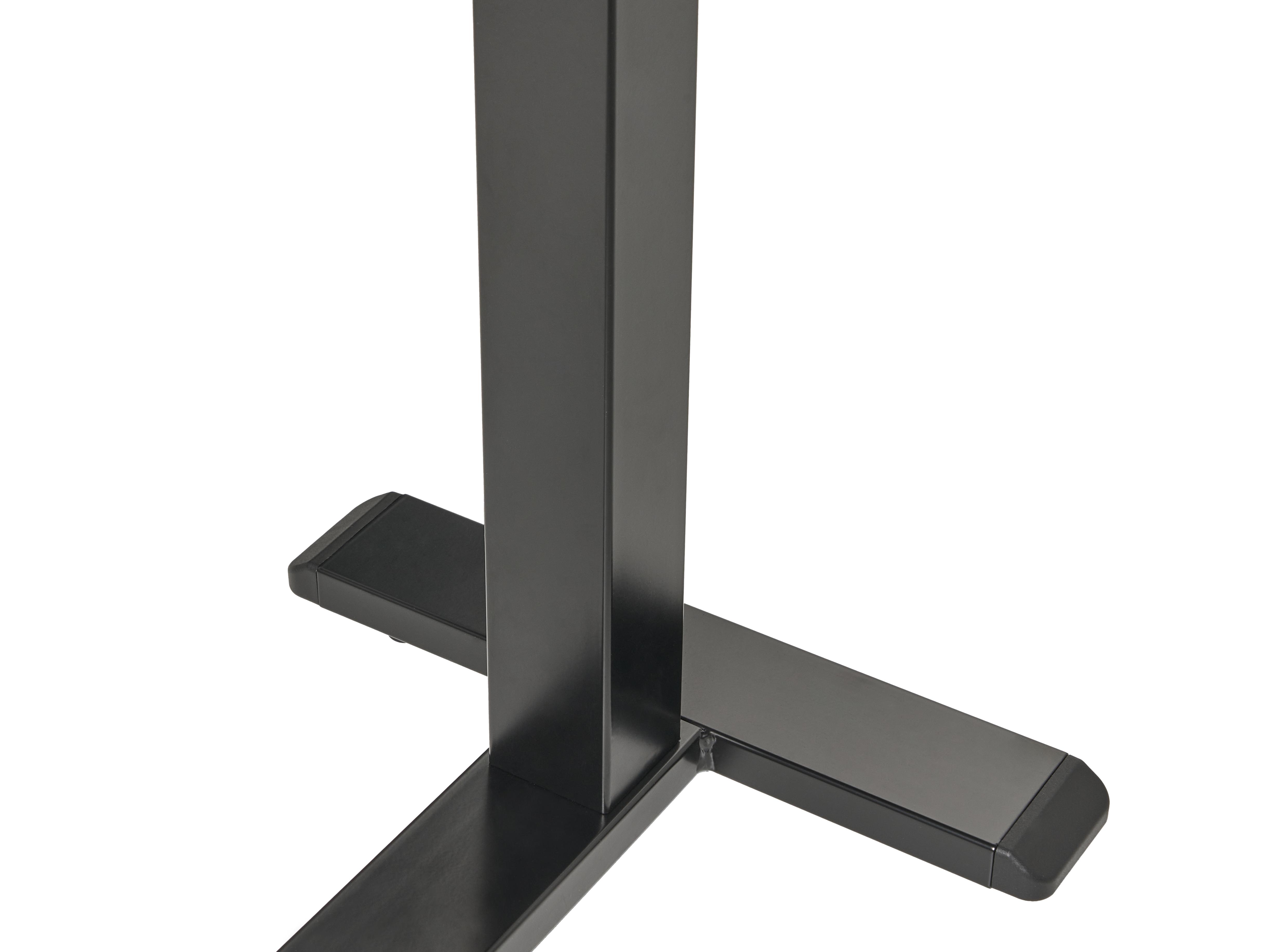 Handmatig verstelbare laptopstandaard SCHOLA Zwart 70 cm 40 cm