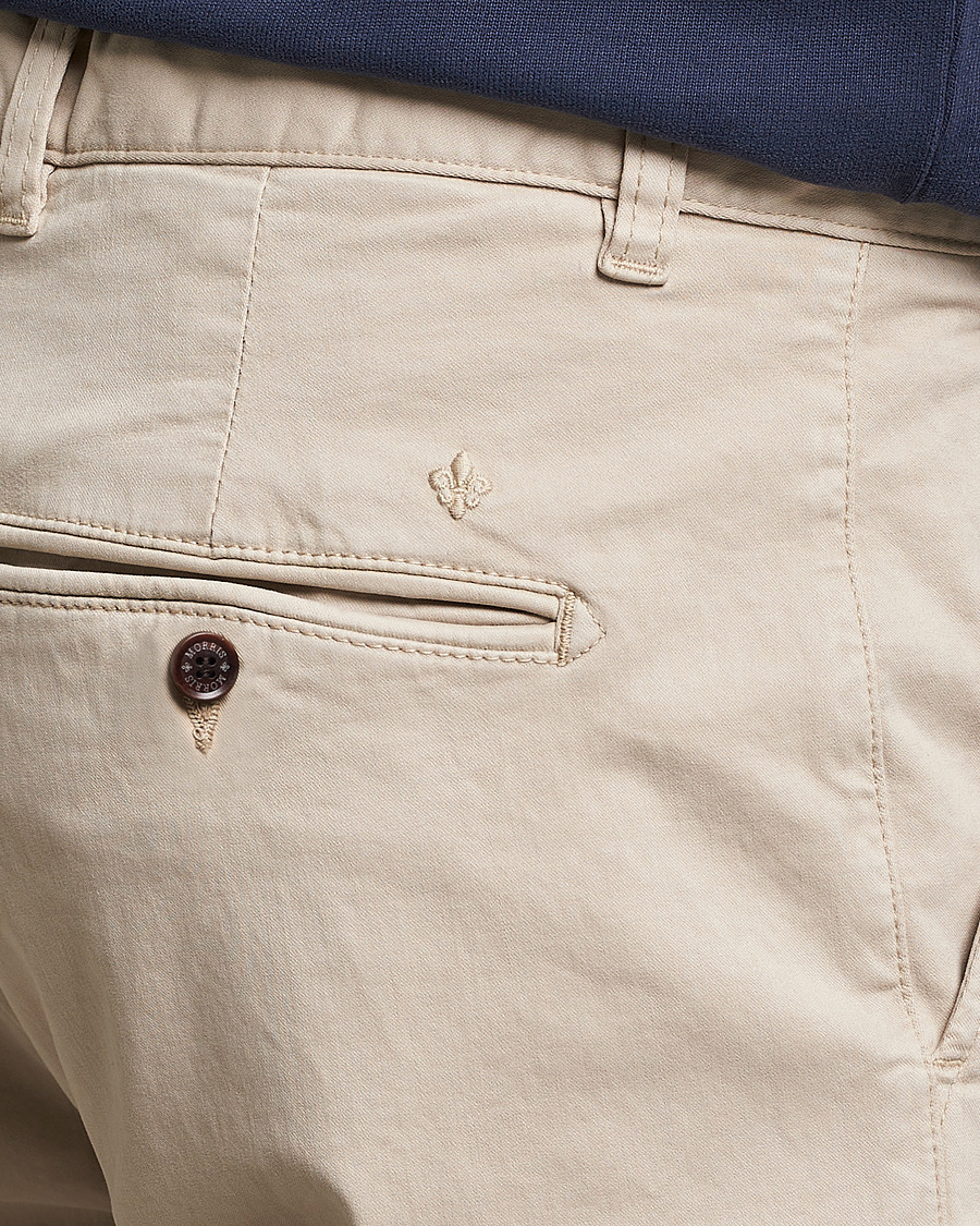 Morris Jeffrey Brushed Chinos Khaki