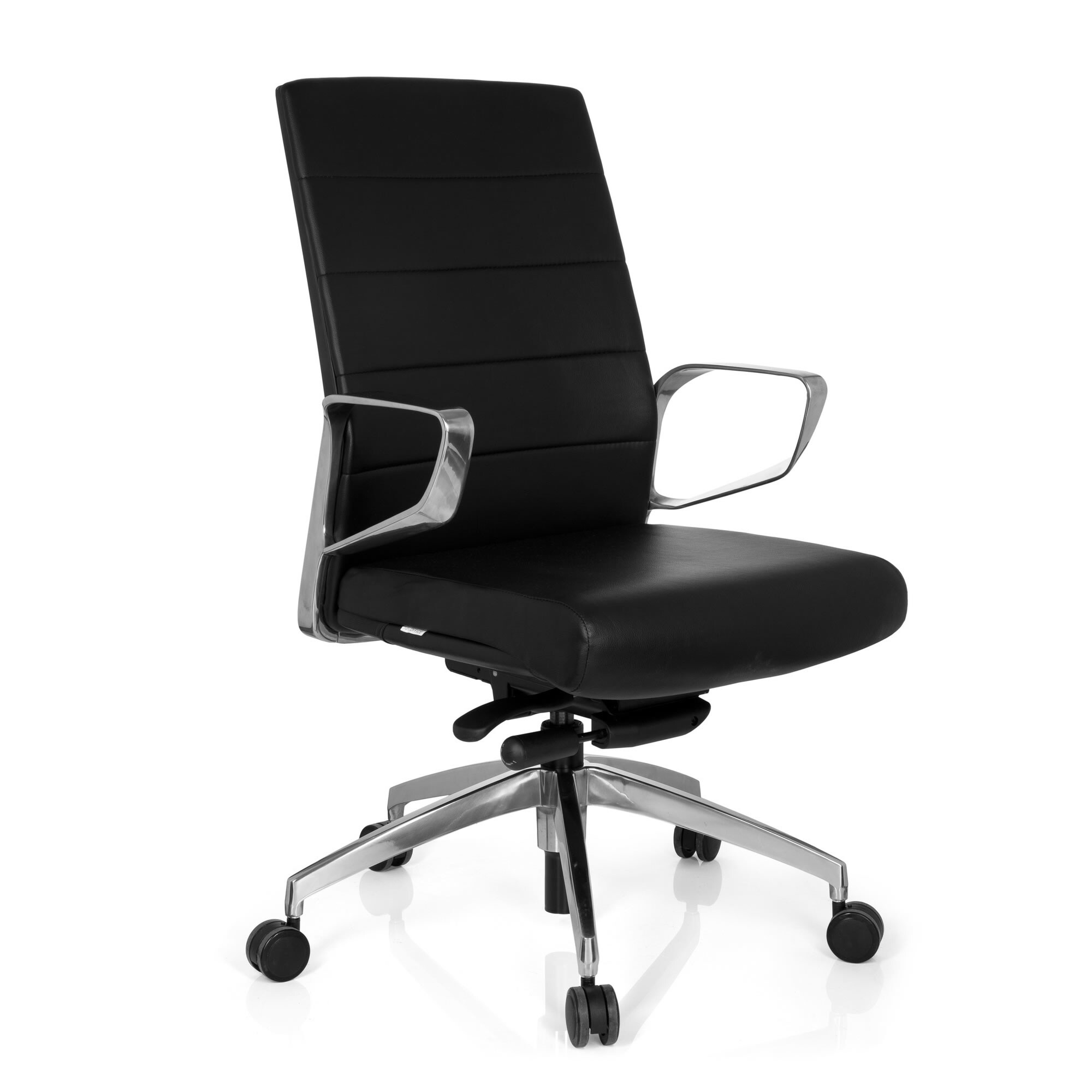 Profi Bürostuhl PROVIDER Kunstleder mit Armlehnen hjh OFFICE