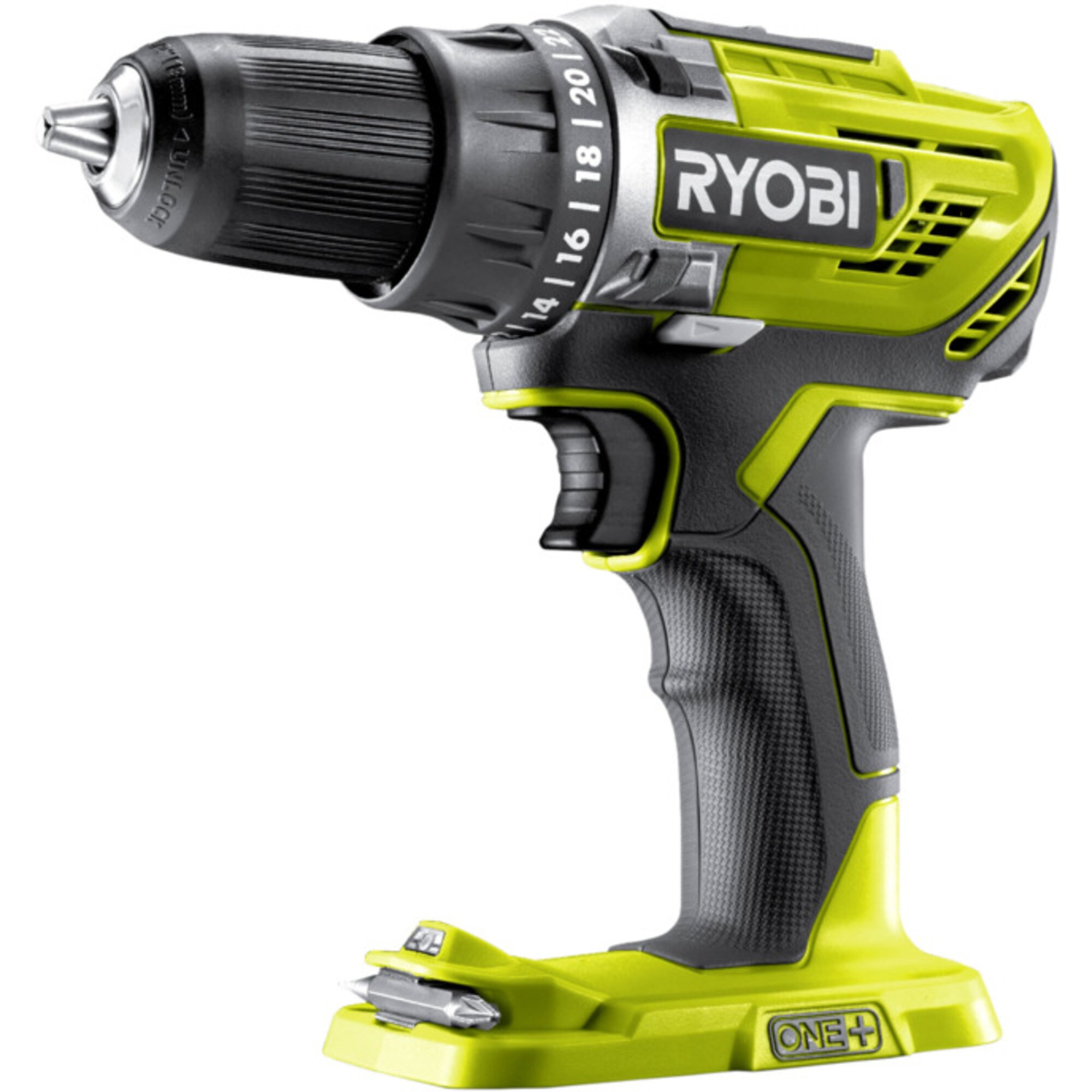 Ryobi Bohrschrauber ONE+ Akku-Bohrschrauber R18DD3-0, 18Volt