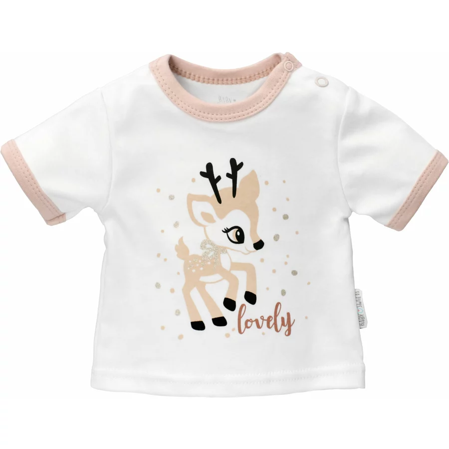 Baby Sweets Shirt Kurzarm Lovely Deer weiß