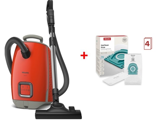 MIELE - Aspirateur traîneau GUARDL1TERRACOTA + HYCLEANPURE-TU