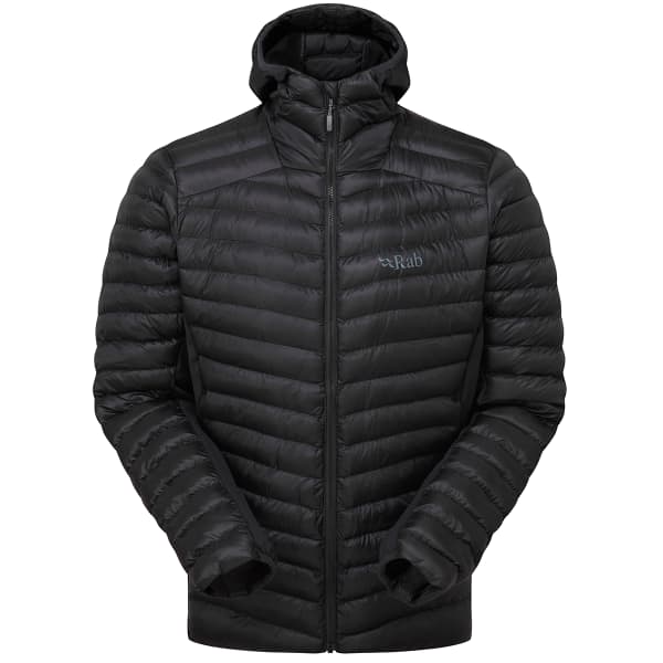 Doudoune randonnée RAB CIRRUS FLEX HOODY BLACK