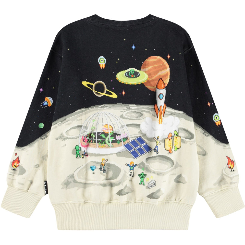 Køb Molo Pixel Moon Mattis Sweatshirt