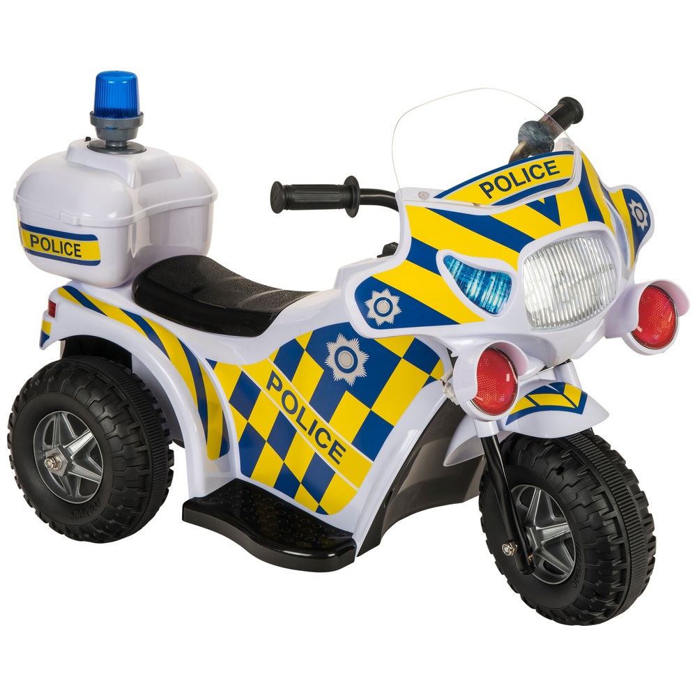 Polizeimotorrad 6V Elektro-Kinderfahrzeug