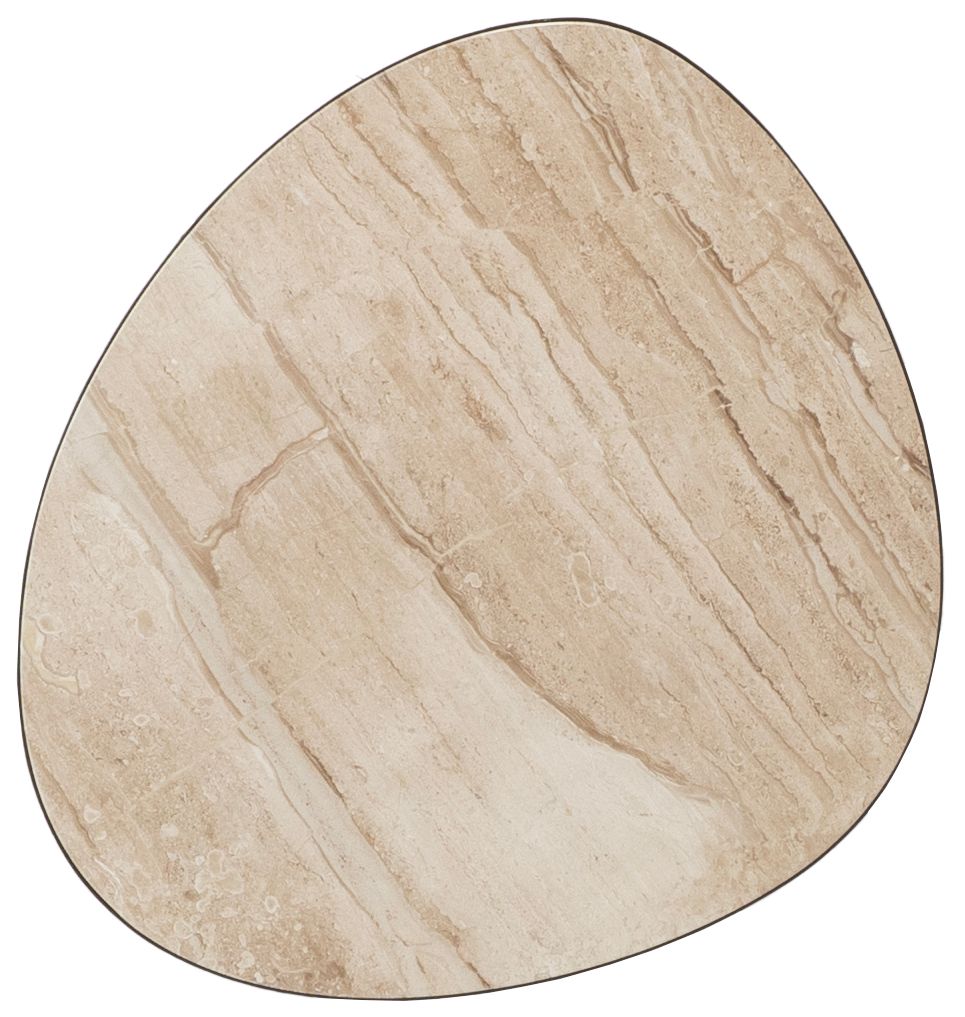 Salontafel Mies B70 x D60 x H35 cm