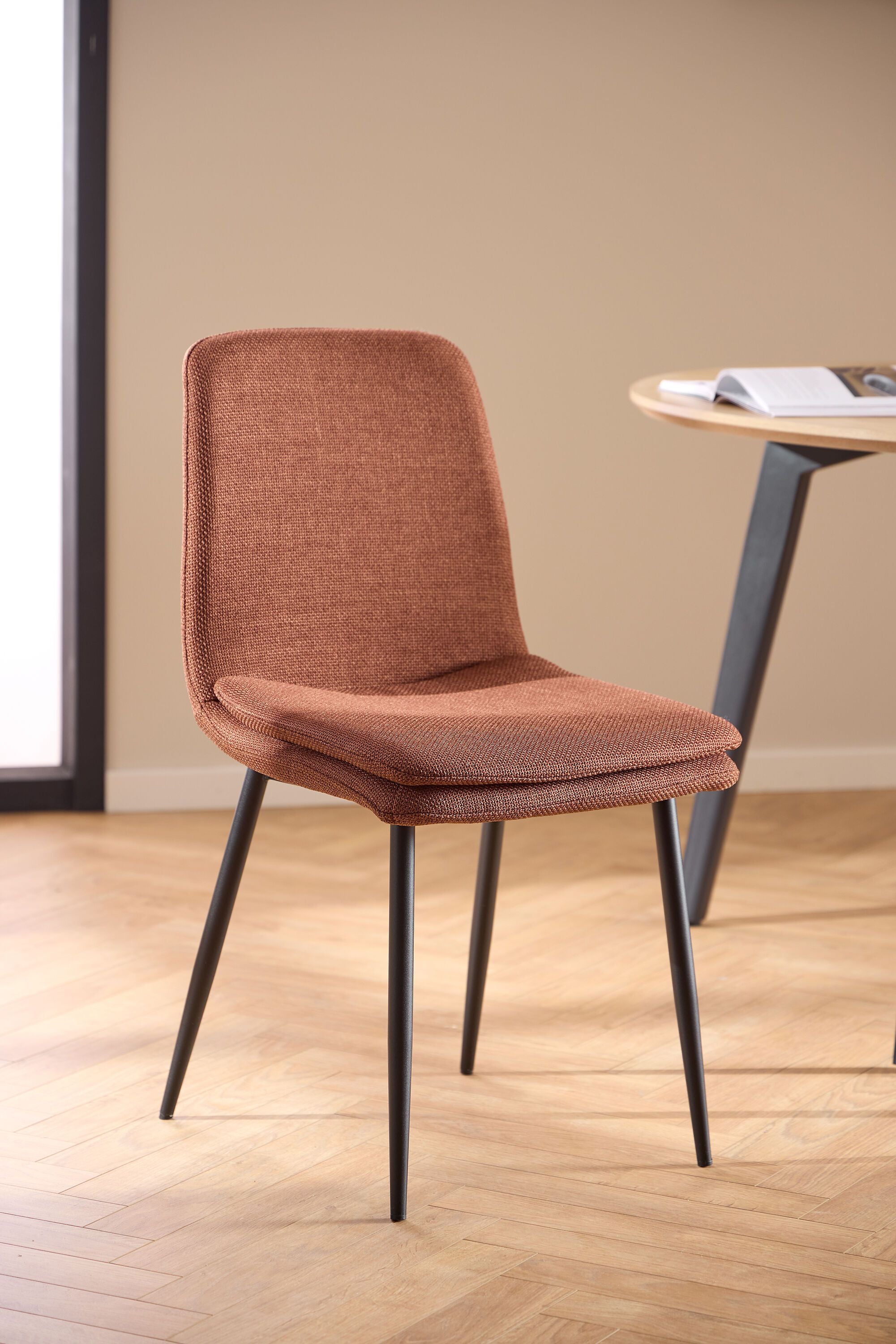 BRYN Stuhl - Braun / B: 46.0 cm x T: 55.0 cm x H: 85.5 cm