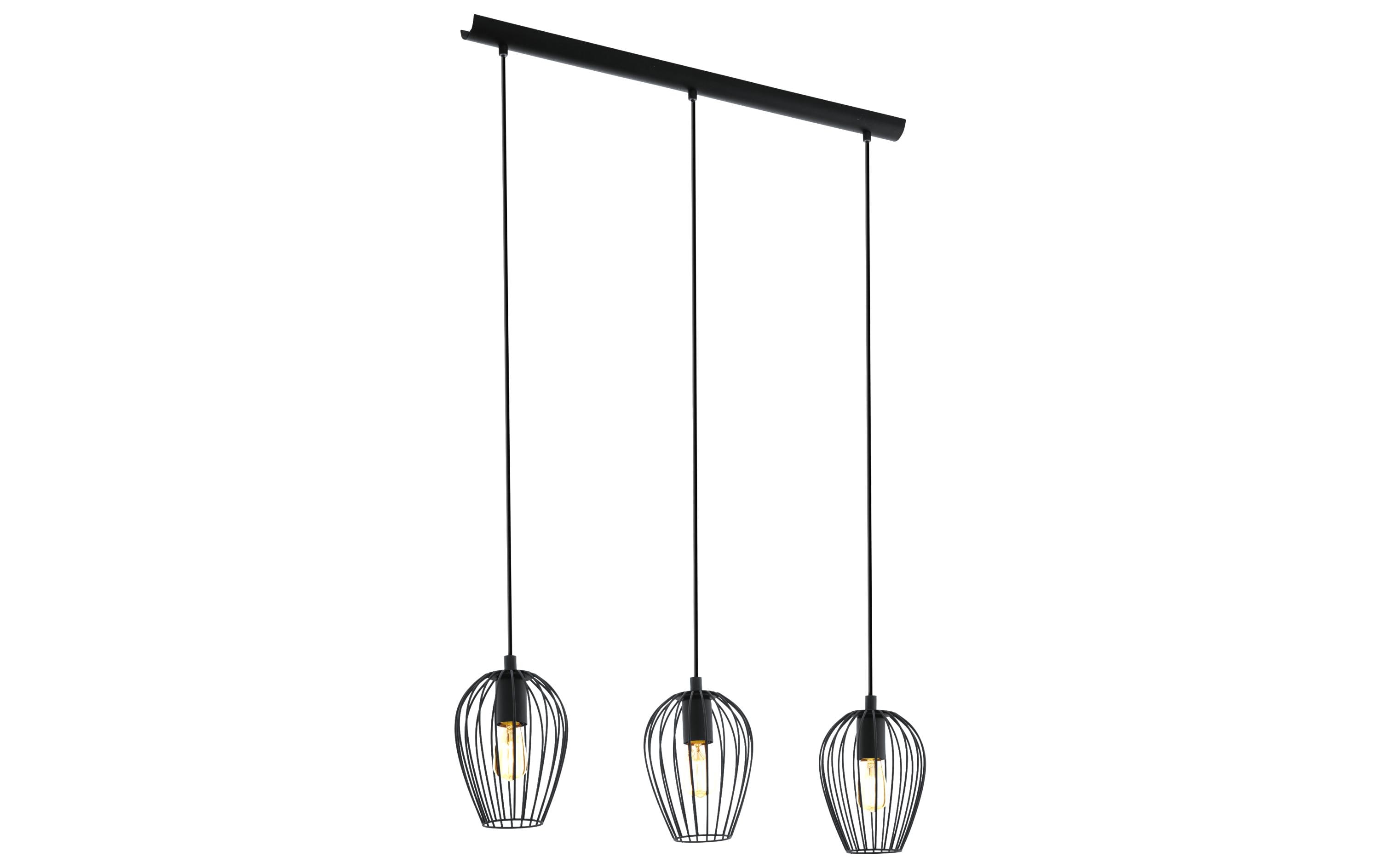 Pendelleuchte NEWTOWN 3x E27, 16 cmPendelleuchte, Schwarz