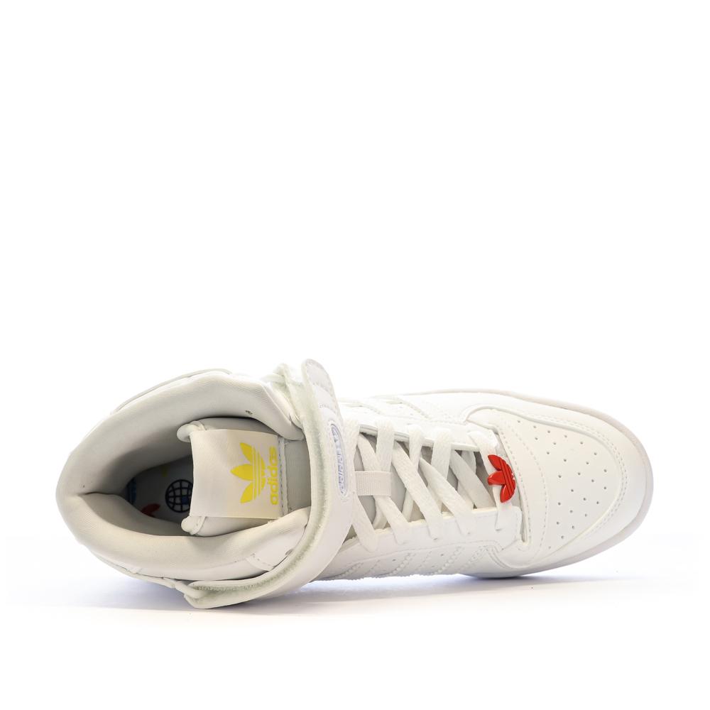Adidas Baskets Blanches Garçon Adidas Forum