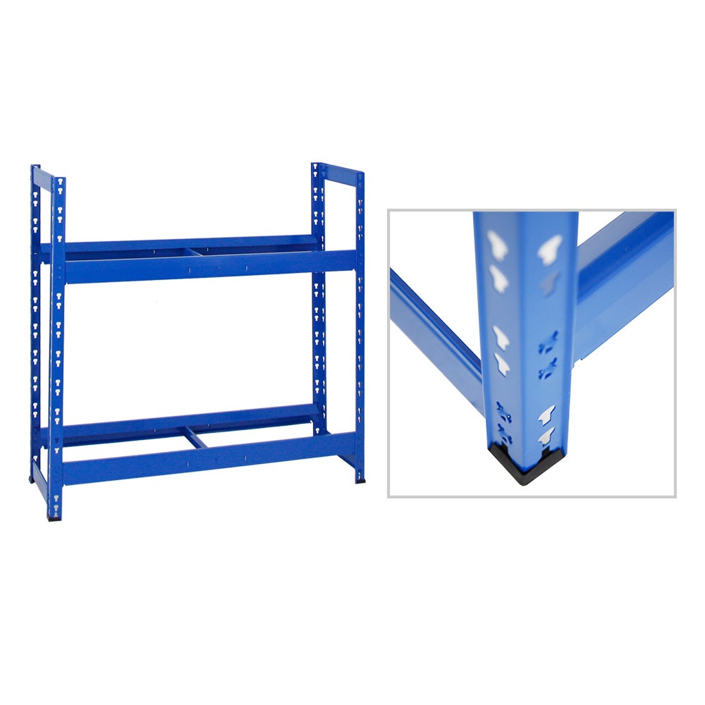 PROREGAL Mega Deal 3x Tiger Bandenrek HxBxD 100 x 110 x 35 cm Tot 24 Banden Blauw
