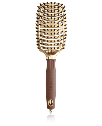 Olivia Garden Expert Care Flex Wildschwein- und Nylonborsten gold & braun 1-Stück