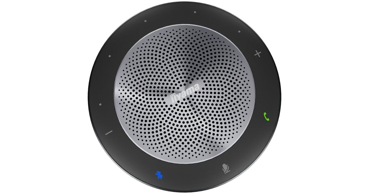 iiyamaUC SPK01L Bluetooth-luidspreker speakerphone  (Bluetooth 4.2+EDR)