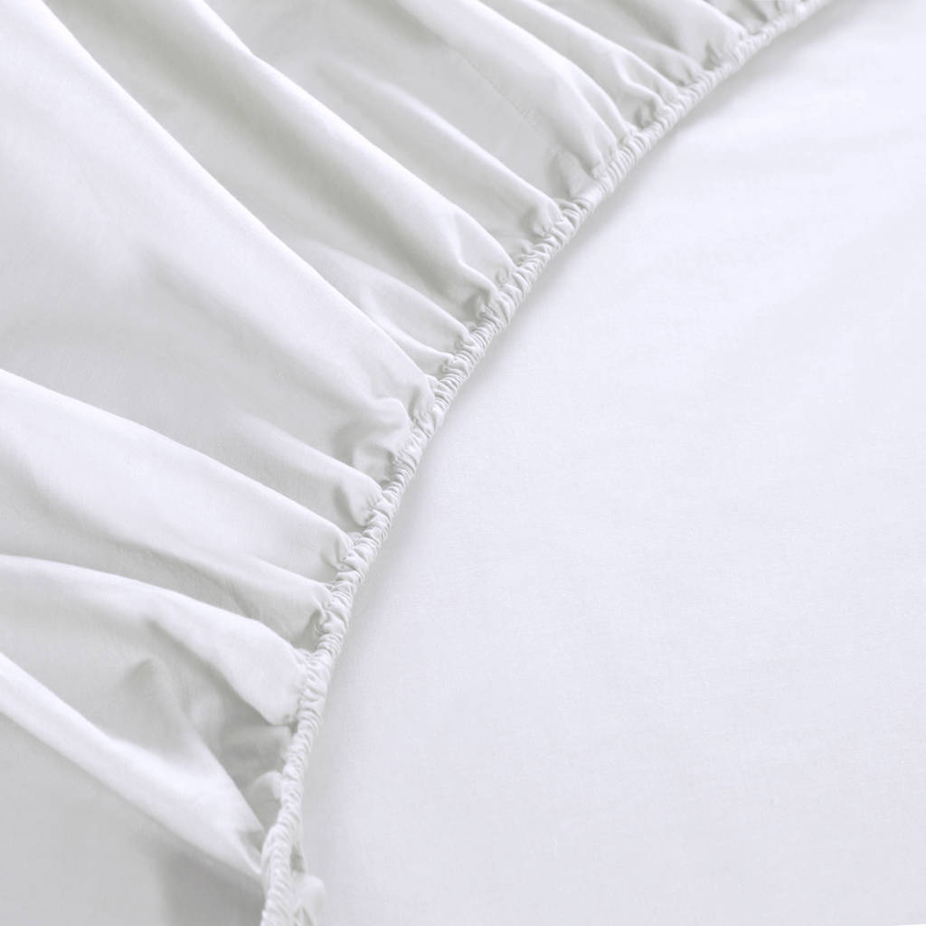 ledikant hoeslaken jersey 60x120 wit