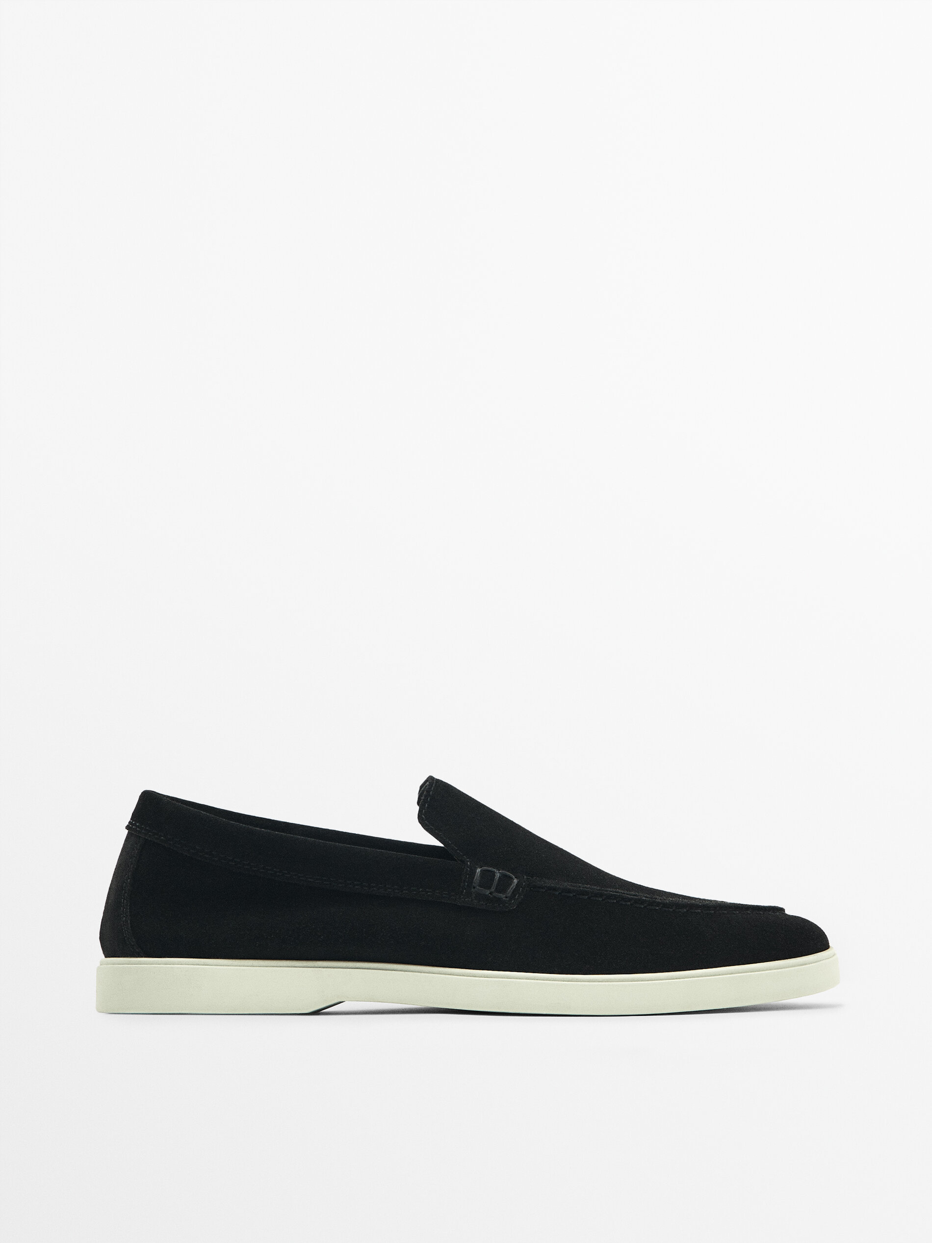 MOCASSIM DE COURO SALVO - PRETO