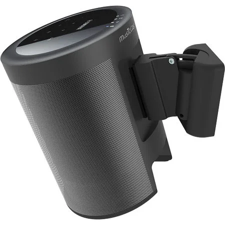 Support mural Cavus Noir pour Yamaha MusicCast 20 (la pièce) Supports pour enceintes