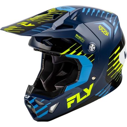 Casque cross Fly FORMULA CP SLICE 2025 - Bleu