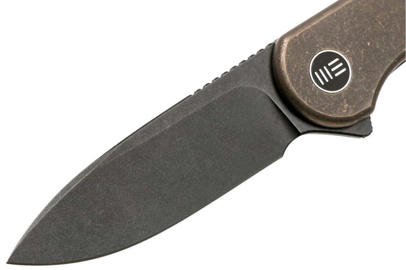 WE Knife Elementum WE18062X-4 Blackwashed, Bronze Titanium zakmes